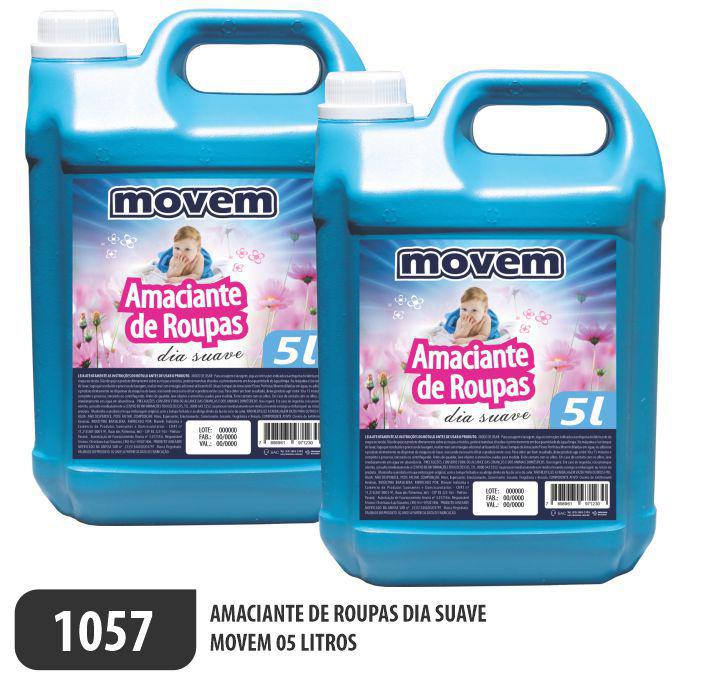 Amaciante de Roupas Dia Suave Movem - Ref. 1057