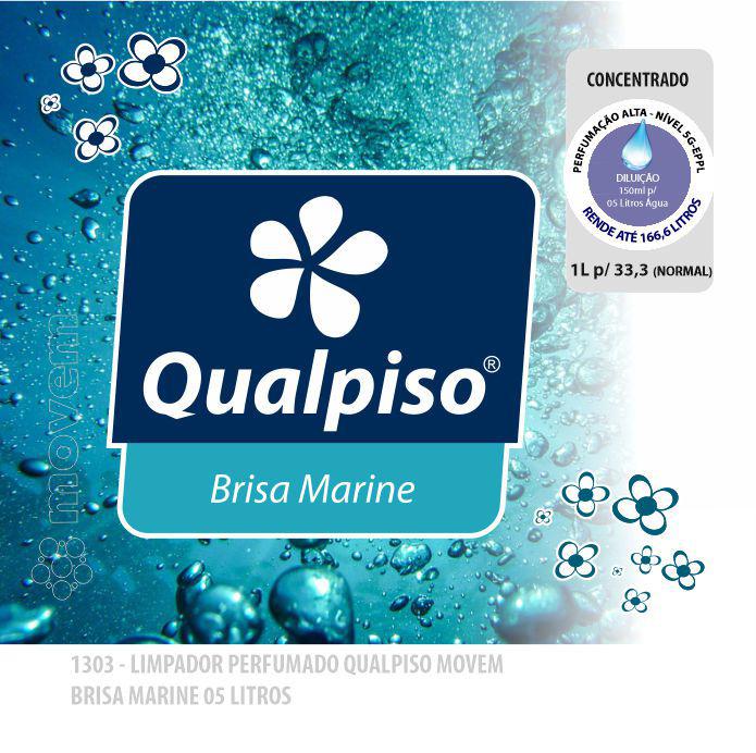 1303-PP-Q1 - Limpador Perfumado Qualpiso Movem - Brisa Marine